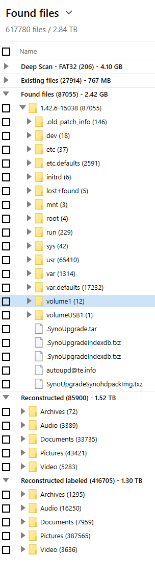 Tc Volume Folder Contents Synology Community