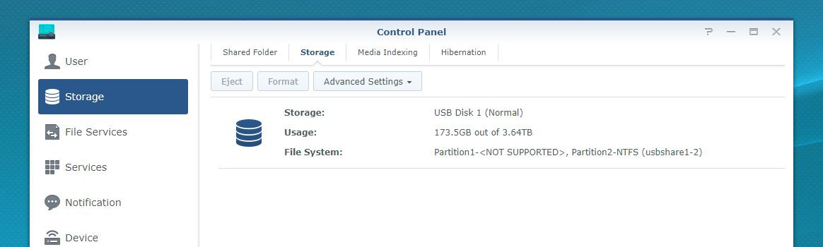 slank evigt champignon Cannot Eject or Format USB Drive | Synology Community
