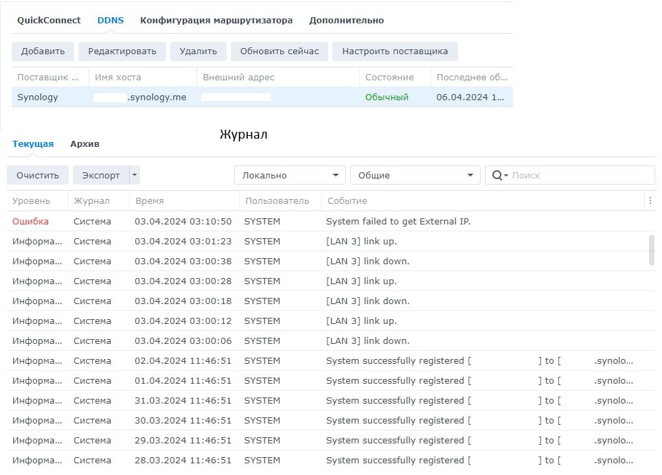 Synology community