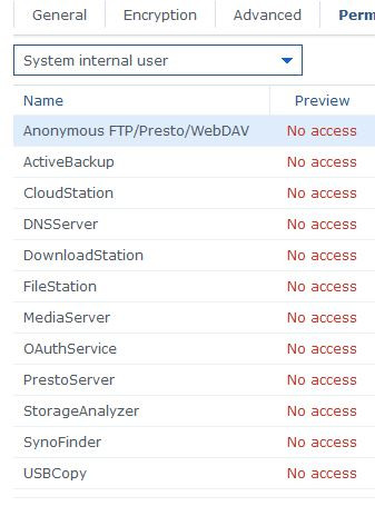 How to delete obsolete &ldquo;internal system user&rdquo; accounts? | Synology 