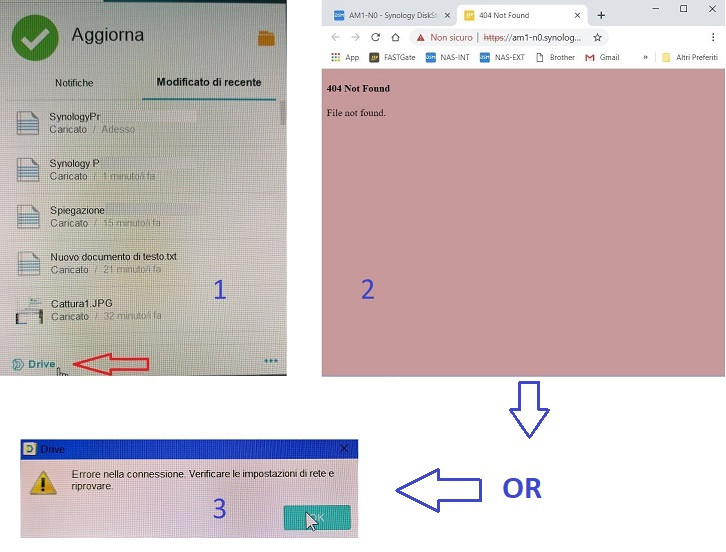 Synology Drive Web Version Don T Work Synology Community