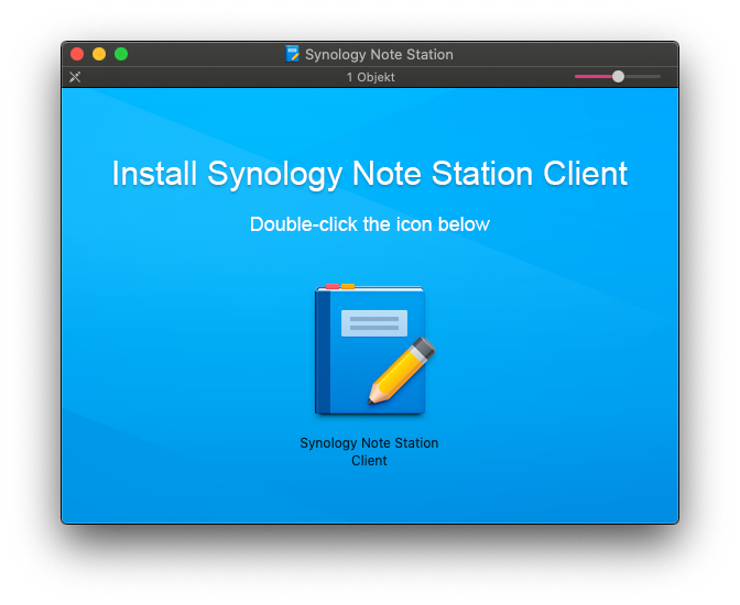 synology note station client mac