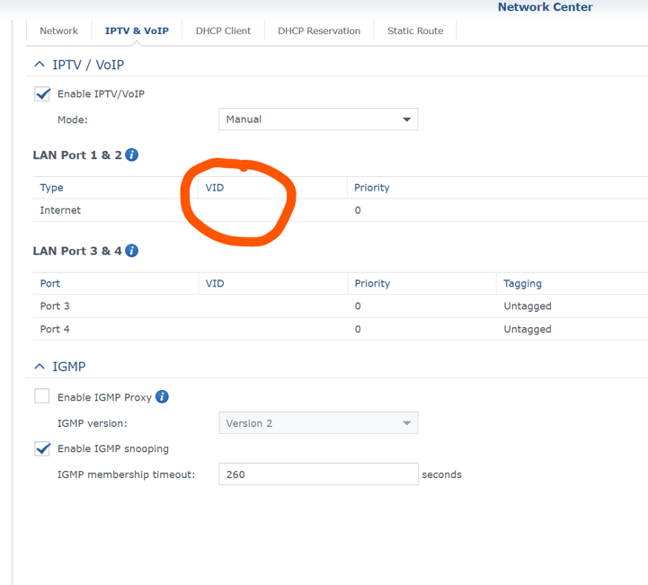 RT6600AX How To Assign a VLAN-ID to the WAN Port (SRM 1.3.1-9346