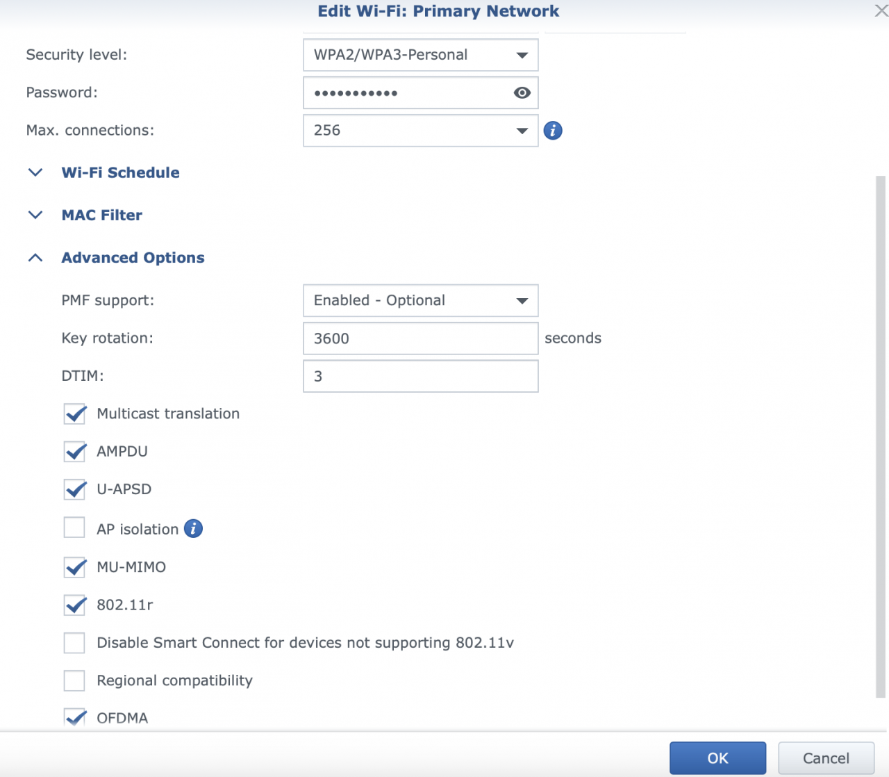 Show me your best settings WIFI | Synology Community