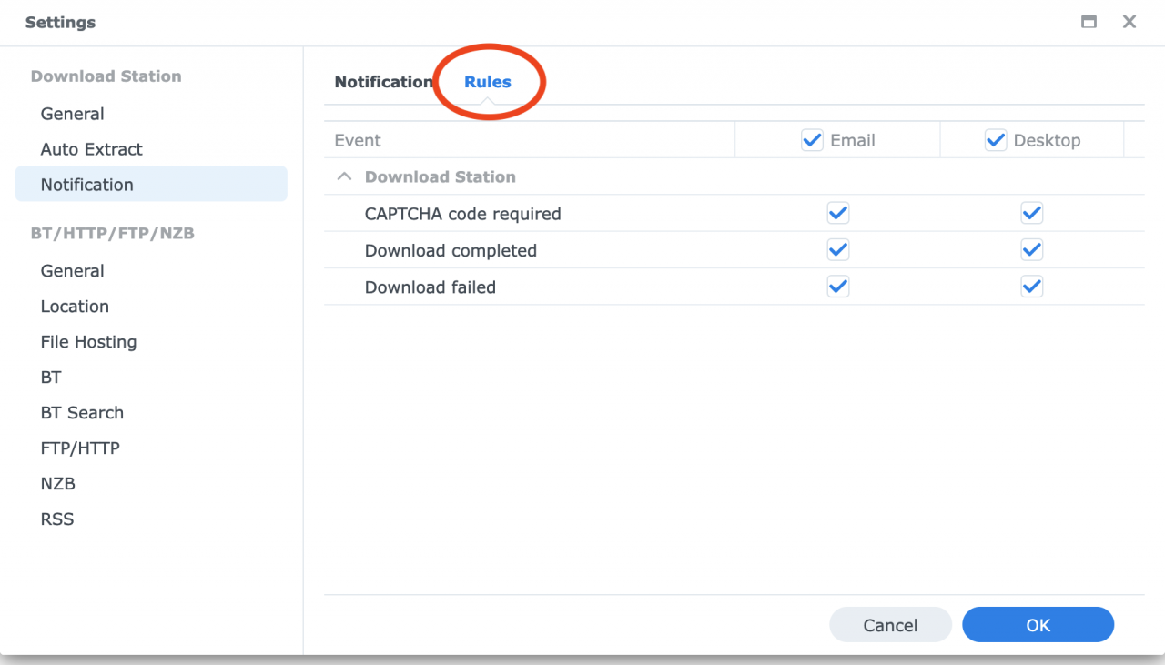 Download Station Stopped Sending Notification | Synology Community