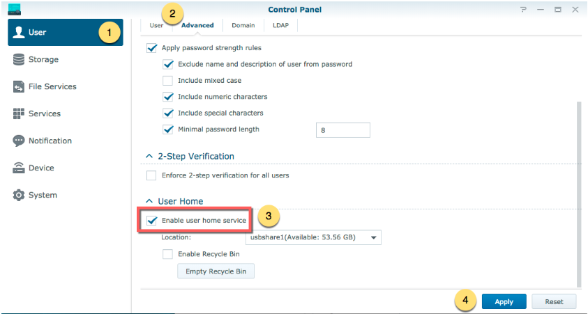 synology cloud station backup nothing in restore window