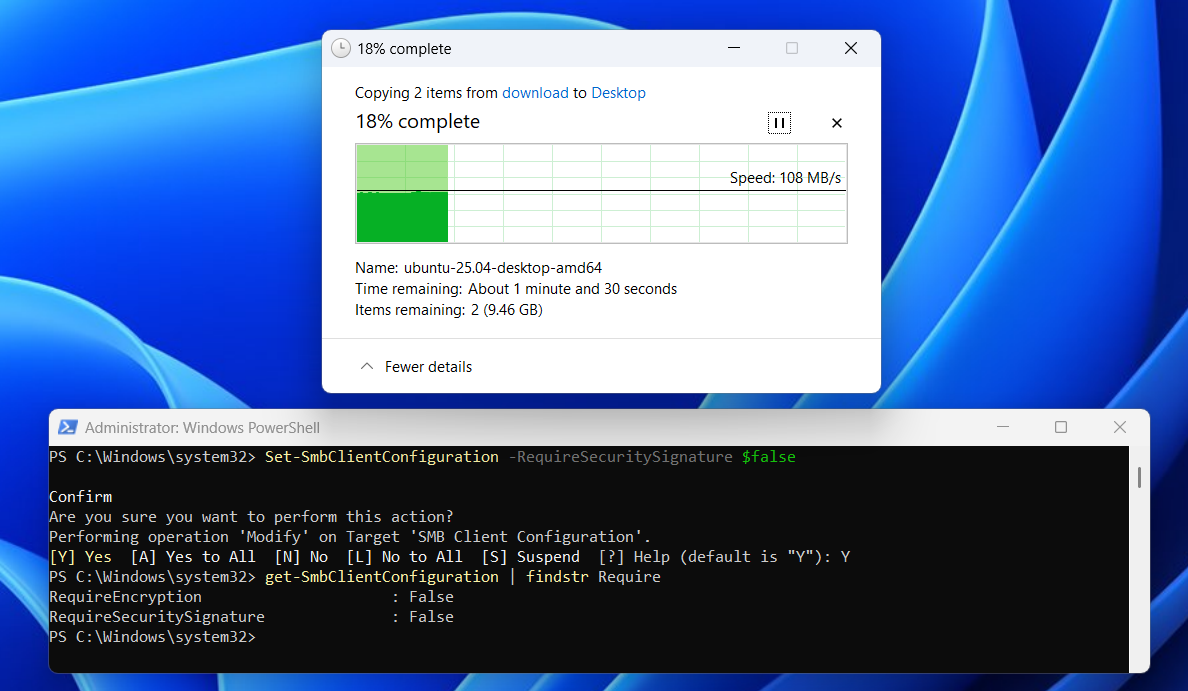 2012 model Synology DS213 really slow via SMB but acceptable speed