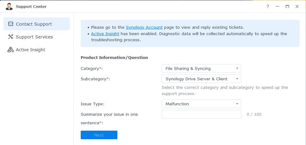 synology drive sharesync setup