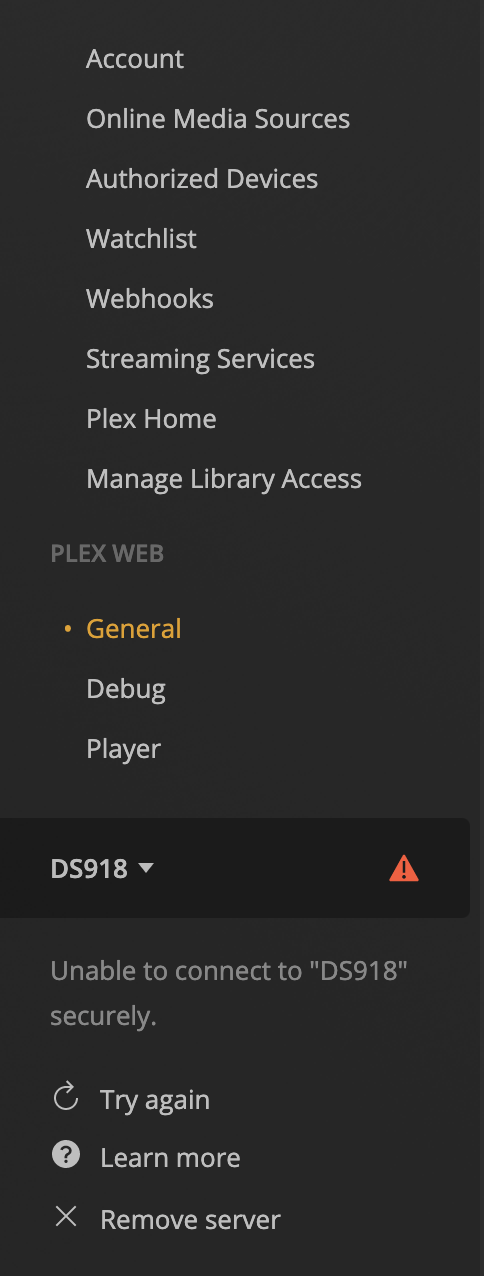 Connect a Player App to Your Plex Account