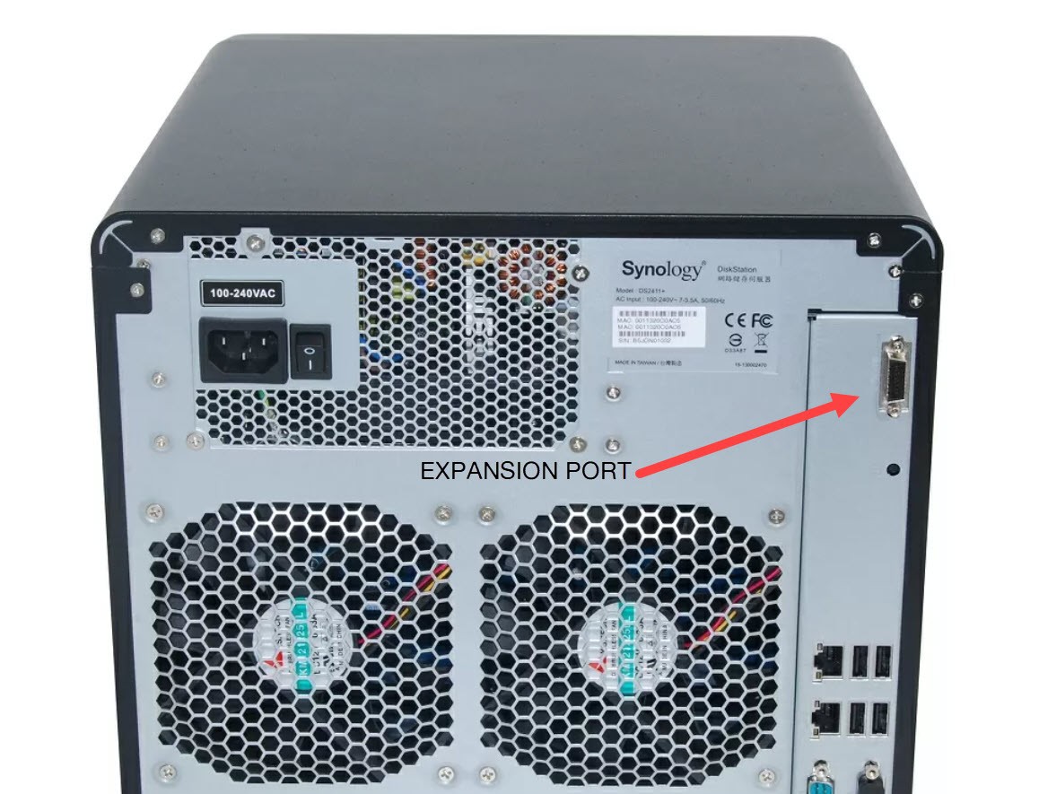 Synology DS412+、DX513 セット