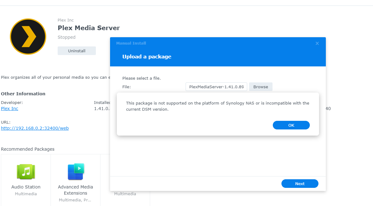 Synology community