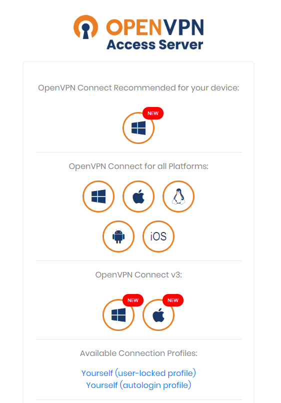 openvpn access server download profile