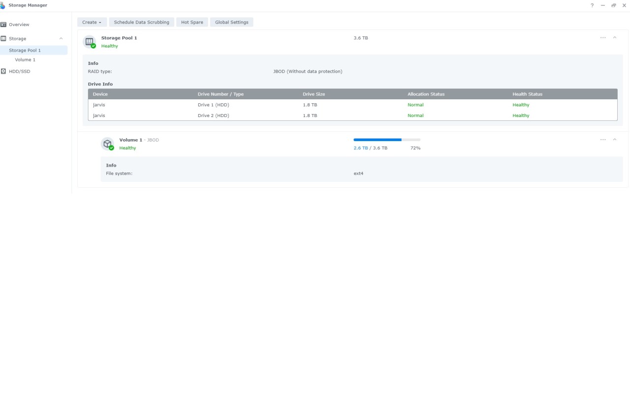 How to upgrade two 1.5TB hdd to two 3TB hdd on a DS216j without