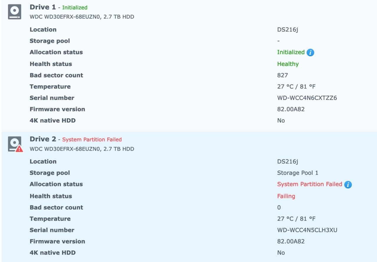 Synology Drive Failing – How to replace a failing drive on Synology NAS ...