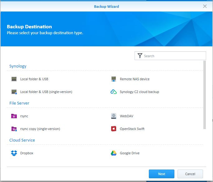 Hyperbackup and USB | Synology Community