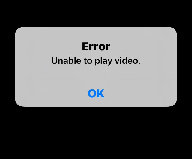 Error Playing Video With DS File On IPhone | Synology Community