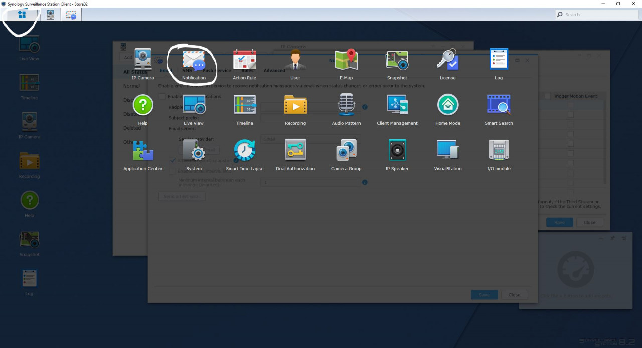 synology surveillance station motion detection