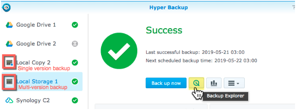 Synology hbk чем открыть